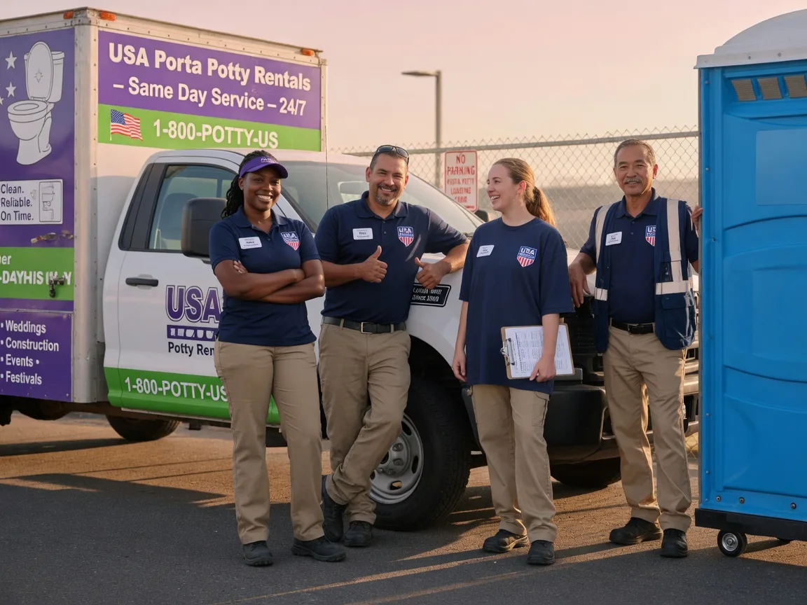 Porta Potty Rental company in Green Springs, OH